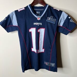 NFL Kids Patriots Navy and Gray Jersey